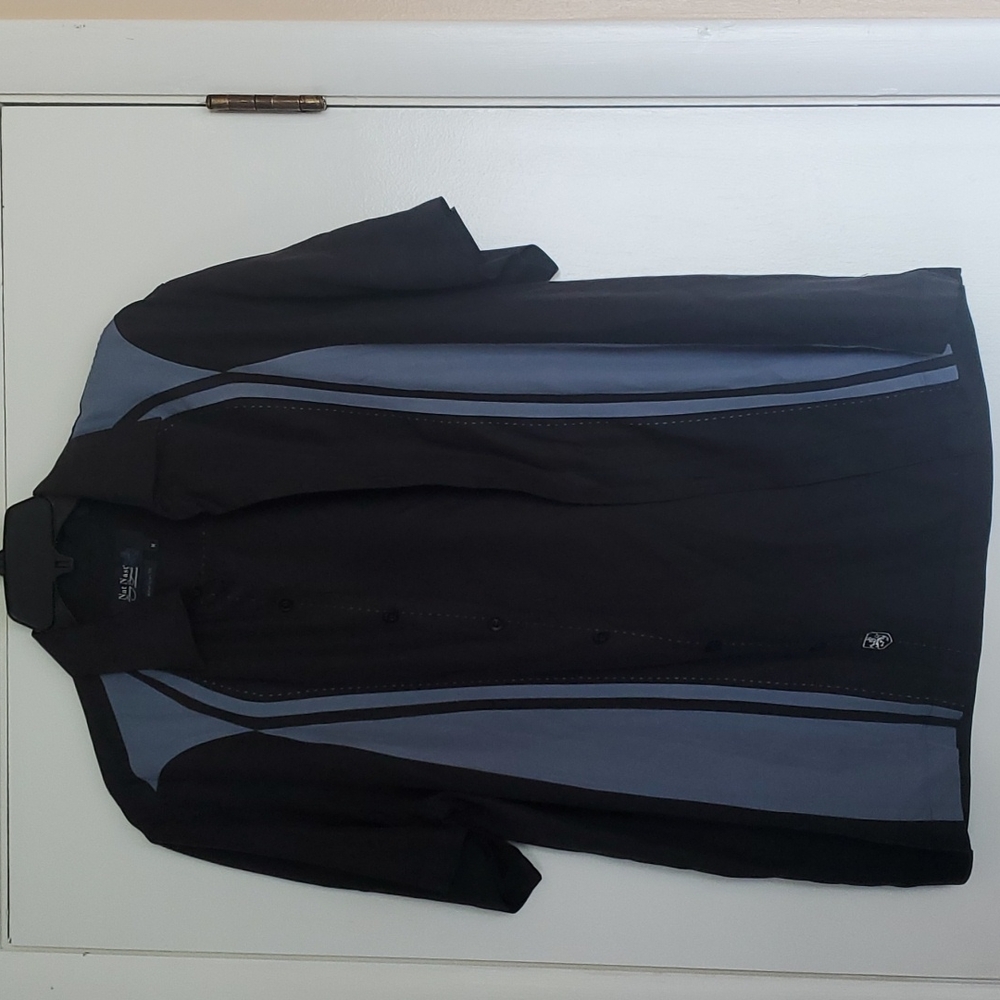 Nat nast mens button down sz med